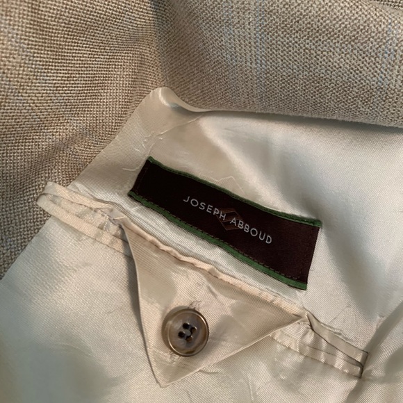 Joseph Abboud Tan 3 Button Blazer - Picture 4 of 4